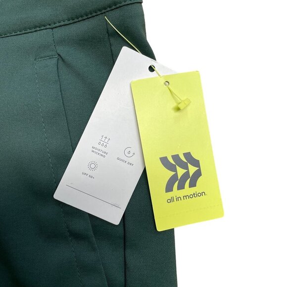 ALL IN MOTION CARGO GOLF SHORTS MENS SIZE 40 ATHLETIC 5 POCKETS DARK GREEN NWT - Picture 5 of 13